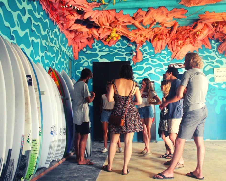 Cliff Surf House Hostel Santa Cruz  Ngoại thất bức ảnh